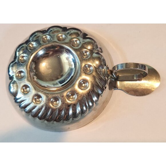 Sommeliers tasting cup Bourgognes Patrfarche shallow silver tastevin winemakers - Picture 10 of 11